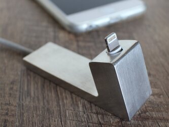 錫(すず)スタンド・レリーフ無し for iPhone　の画像