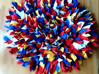 フェルトマット カラフルの画像