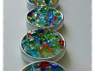 ⭐色細工シリーズ⭐琉球ガラスの小物入れminiの画像