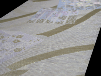 西陣織　正絹　ハギレの画像