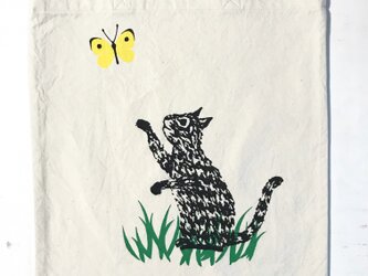 totebag - cat (綿)の画像
