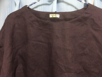 【Mさまオーダー品】ツイストブラウス＆シンプルフレンチ★グレープの画像