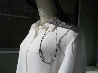 ラピスラズリの帽子クリップ (送料無料)の画像