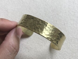 【受注生産】真鍮のバングル15 HTの画像
