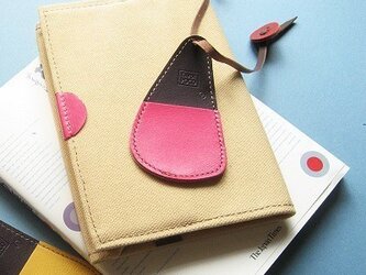 Book-catchティアドロップ　ピンクの画像