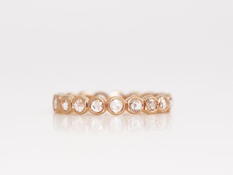 Rosecut Diamond Eternity Ring / Roundの画像