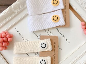 送料無料　ニコちゃんネームタグ2個セットの画像