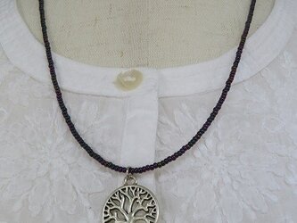 銀色の樹 ペンダントの画像