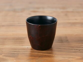 【再入荷】漆塗りのハツリカップ（ミズメザクラ）の画像