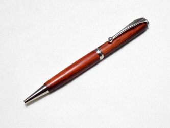 [再出品]【紅木】手作り木製ボールペン スリムライン CROSS替芯の画像