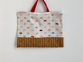 【sale】ちょうちょかごのレッスンバッグの画像