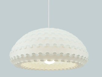 白ペンダントランプ | Kasa L Whiteの画像