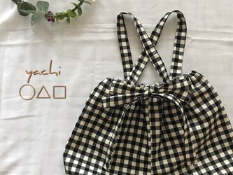 人気のマットチェック◼️ベビーサロペット◼️の画像
