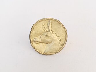 ろばピンブローチの画像