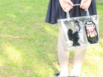 クララとくるみ割り人形のクリアバッグの画像