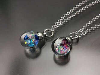 New ビジューオーロラアクアリウムミニ～　ペンダント　の画像