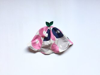 ぐんぐん大きくなあれ！葉っぱハット キャンディ　ピンクの画像