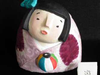 遊　童女　人形の画像