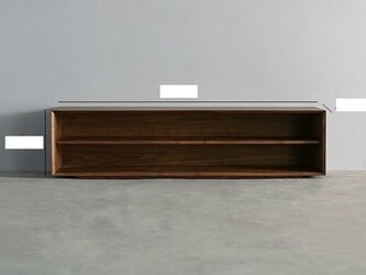 オーダーメイド 職人手作り ローボード テレビ台 テレビボード 無垢材 天然木 木工 木目 北欧家具 エコ LR2018の画像