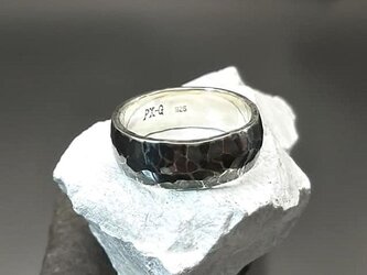 燻しリング Silver925の画像