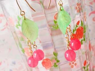＊ワンコイン￥500＊サクランボピアスの画像