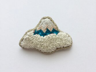 富士山 - ブローチの画像