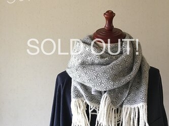 [ m様専用 ]　手織りカシミヤマフラー　他の方はご購入できませんの画像