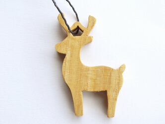 オーナメント【 トナカイ (reindeer) 】　0035/G　桐 (きり)の画像