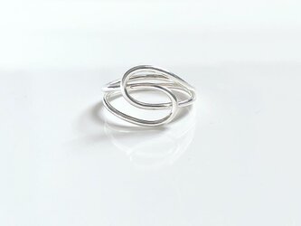 knot ring ／ silver lineの画像