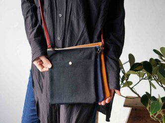 ３setトリオ‐JAPAN帆布ショルダーバッグ/組み合わせ自由の画像