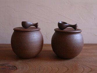 塩壺 （スプーン付）の画像