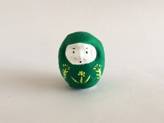 緑だるまの画像