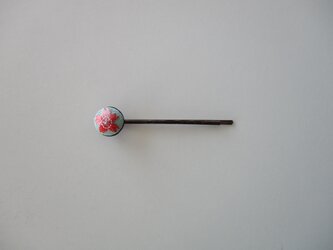 春色桜　日本刺繍　ヘアピンの画像