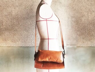 コッペパンのポシェット　栃木レザーの画像