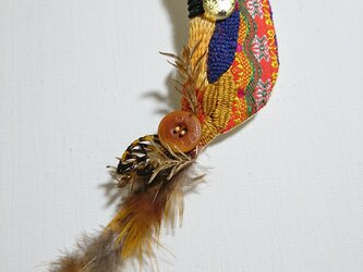 IRODORI AZ brooch(キンショウジョウ)の画像