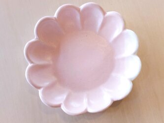 花形の取り皿（桜色）の画像