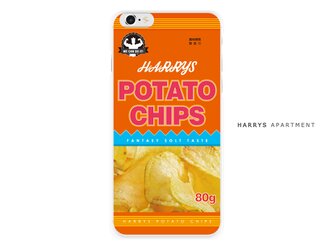 iphone7 ケース ポテチ ポテトチップス スマホケースの画像