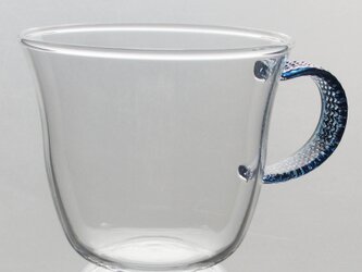 耐熱ティーカップ　（ＣＣ-24ＢＬ　カフェカップ　ブルー）の画像