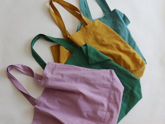 cotton linen bag (sumire)の画像