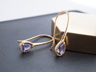 iolite フックピアス