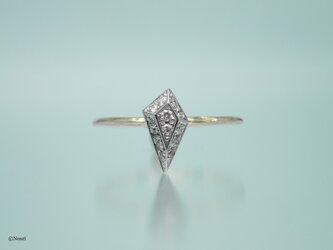 一粒ダイヤモンドのようなリング   デフォルメタイプ   (Neo Stella Deformation Ring)の画像