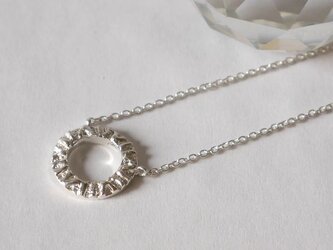 Native circle necklace(sv)の画像