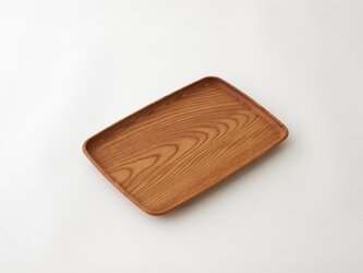 ケヤキのトレー 中の画像