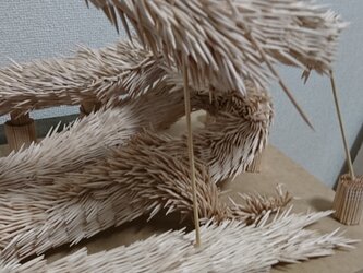 爪楊枝細工 龍の画像