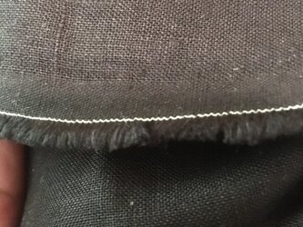 【Mさまオーダー品】ツイストブラウス＆シンプルフレンチ★黒の画像