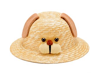 動物帽子 いぬ ブラウン 子供用 52cm [UK-H010-D52]の画像