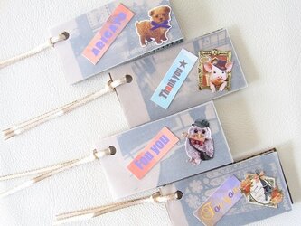 Message tag　4個set　Ⅱの画像