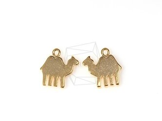 PDT-289-G【2個入り】フラットキャメルシャドウペンダント,Flat Camel Shadow Pendantの画像