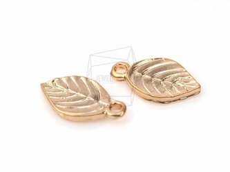 PDT-364-MG【4個入り】リーフペンダント,Leaf Pendant/ 9mm x 14.5mmの画像