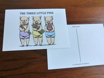 ３匹の子豚＊2枚組の画像